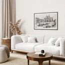 Bella Milano Piazza del Duomo l poster met lijst - Walljar