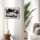 Bella Milano Alfa Romeo Berlinetta poster met lijst - Walljar