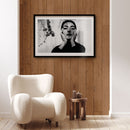 Bella Milano Maria Callas l poster met lijst - Walljar