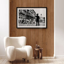 Bella Milano Piazza Beccaria ll poster met lijst - Walljar