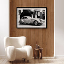 Bella Milano Alfa Romeo Berlinetta poster met lijst - Walljar