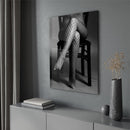 Woman On Chair - Walljar