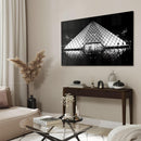 Louvre Frontview - Walljar