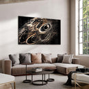 Peacock Feathers - Walljar