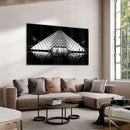 Louvre Frontview - Walljar