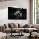 Two Zebras Nuzzling - Walljar