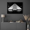 Louvre Frontview - Walljar