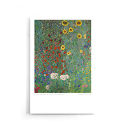 Gustav Klimt - Giardino contadino con girasoli