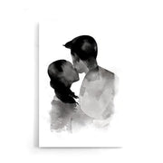Oil Paint man and woman - Walljar