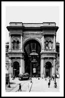 Bella Milano Galleria Vittorio Emanuele V poster met lijst - Walljar