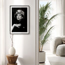 Bella Milano Maria Callas lll poster met lijst - Walljar