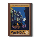 A Street By Moonlight - Walljar