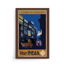 A Street By Moonlight - Walljar