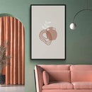 Abstracte schilderij