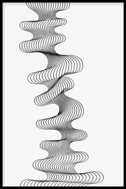 Line art poster