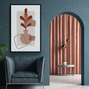 Abstracte schilderij