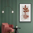 Abstracte schilderij