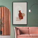 Abstracte schilderij