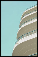 Abstract Wit Gebouw - Walljar