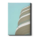 Abstract Wit Gebouw - Walljar