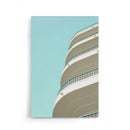 Abstract Wit Gebouw - Walljar