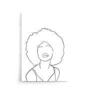 Line art poster
