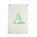 Krokodil alfabet poster