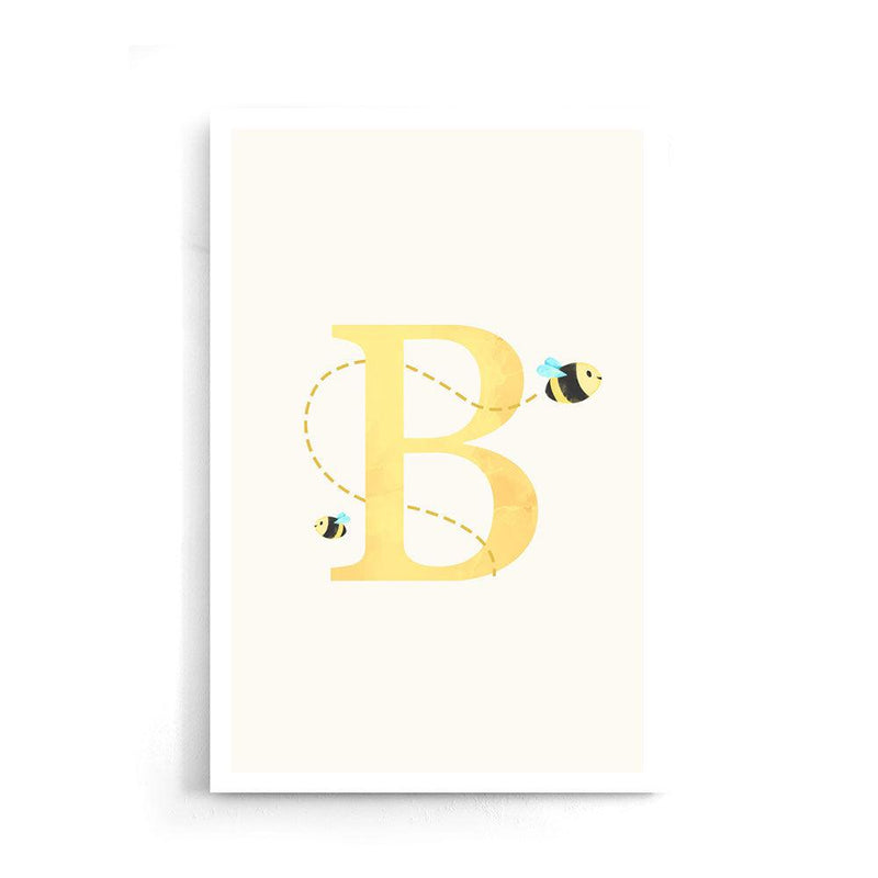 Alfabet B poster bestellen | Walljar.com