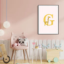 Alfabet G poster - Walljar