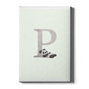 panda alfabet poster