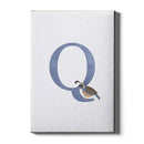 Kwartel alfabet poster