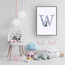 wolf alfabet poster