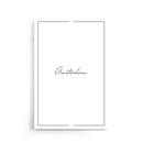 Amsterdam In Frame - Walljar