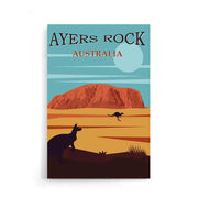 Australië Ayers Rock - Walljar