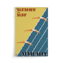 Australië Sunshine And Surf - Walljar