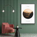 Landschap poster