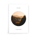 Landschap poster