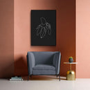 Banaan line art poster