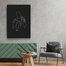 Banaan line art poster