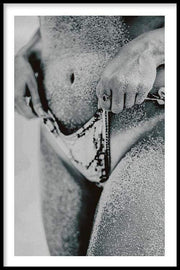 Zwart wit poster