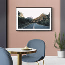 Bergen autoweg poster