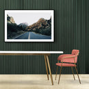 Bergen autoweg poster