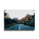 Bergen autoweg poster