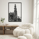 Blooming Bicycle & Westertoren - Walljar