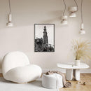 Blooming Bicycle & Westertoren - Walljar