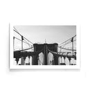 Brooklyn bridge poster