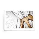 Brooklyn bridge poster