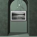 Boot water landschap poster