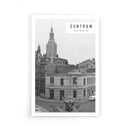 Centrum Den Haag '64 op poster