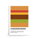 Cheeseburger Abstract - Walljar